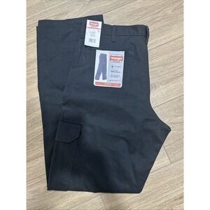 Men's Wrangler Workwear Relaxed Fit Cargo Pant, Black Size‎ 34 X 34 NWT